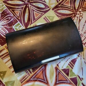 Estee Lauder Lucite Clutch Cosmetic Case ~ 1970s-1980s (?) ~ Upcycle ~ Retro ~